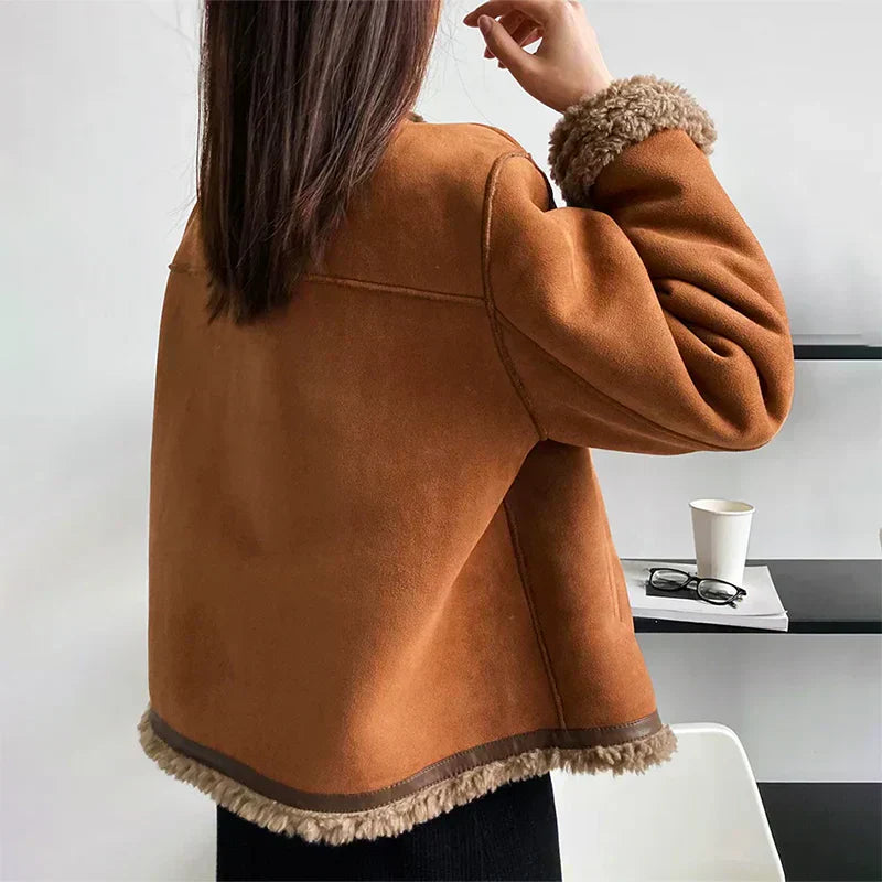 CHARLIE™ | Stylová a Teplá Kožená Bunda