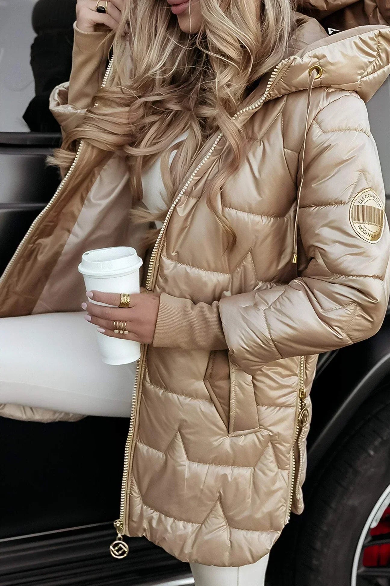 Helena™ | Elegantný zimný kabát s kapucňou