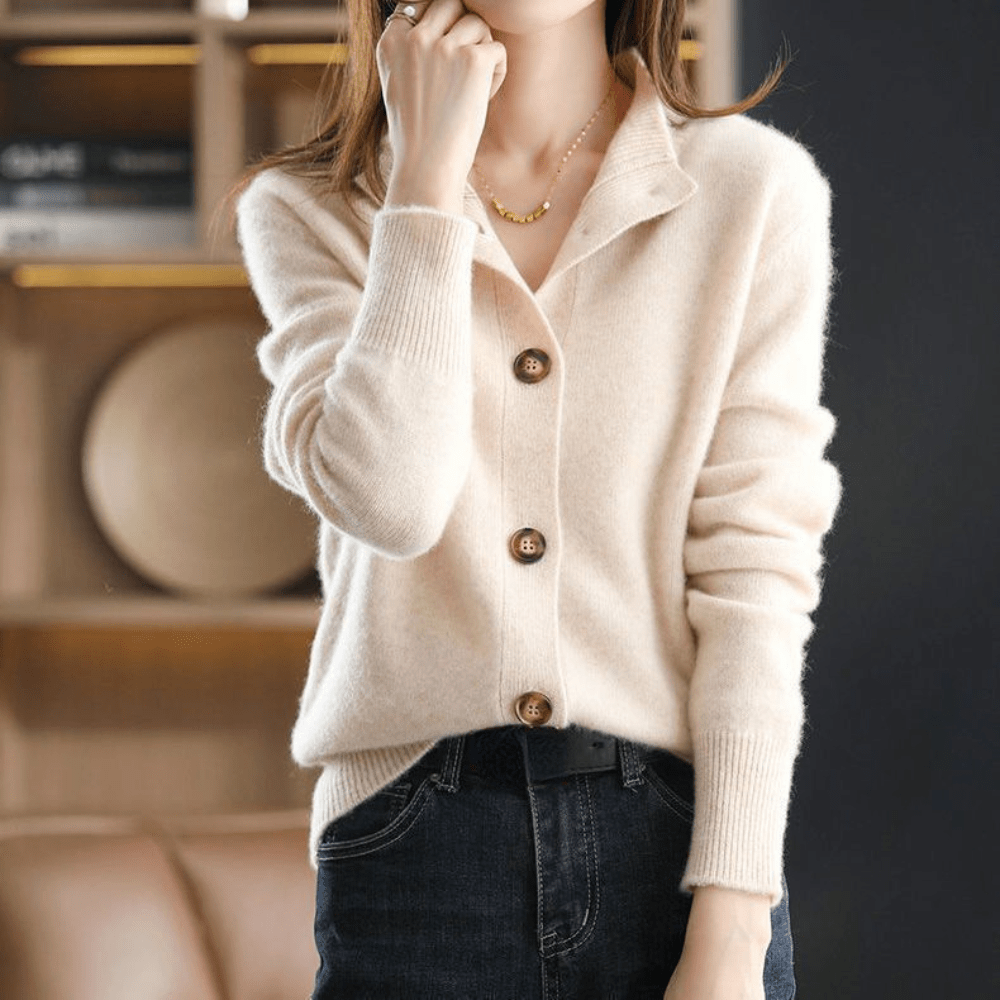 Veronika™ | Chic Pletený Kardigán