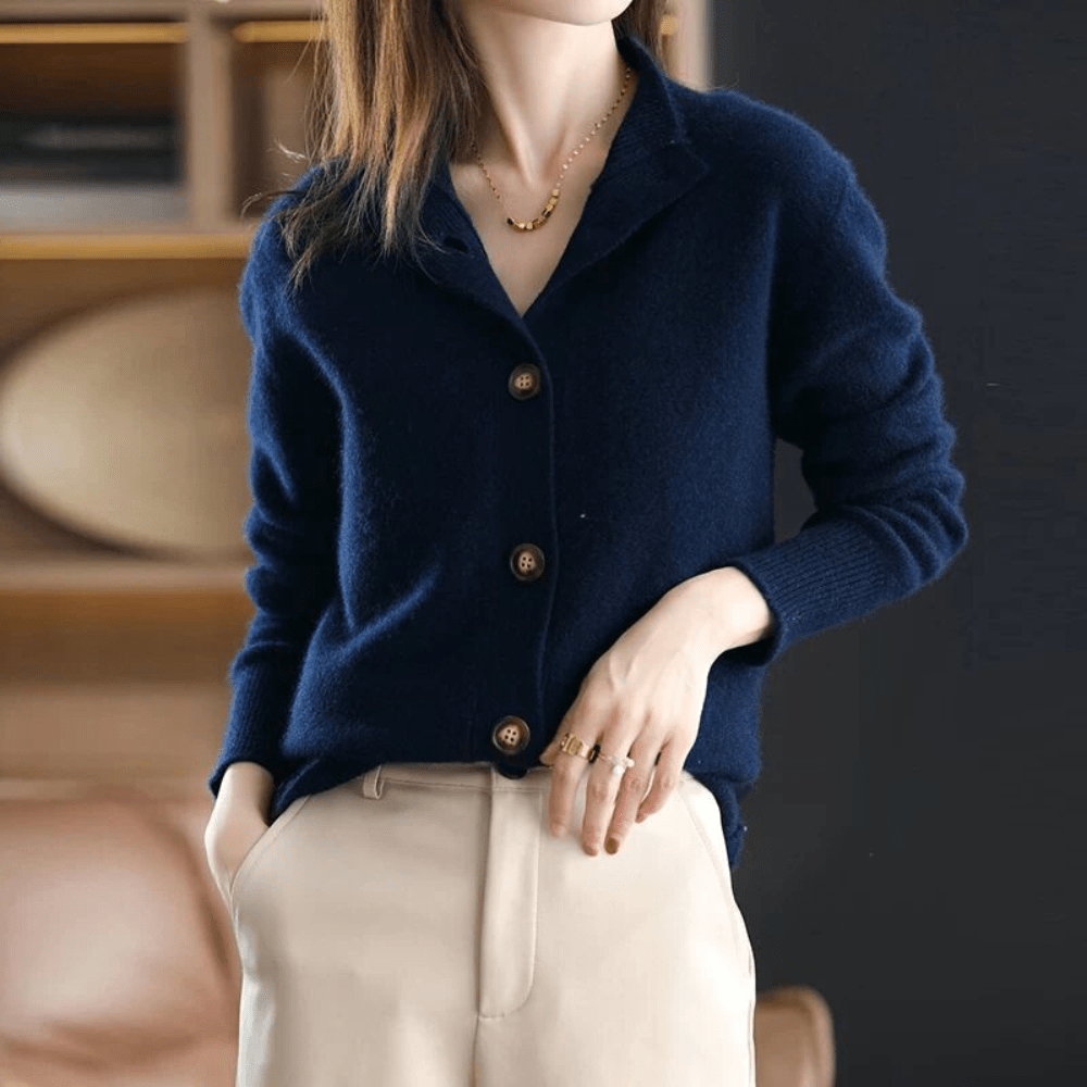 Veronika™ | Chic Pletený Kardigán