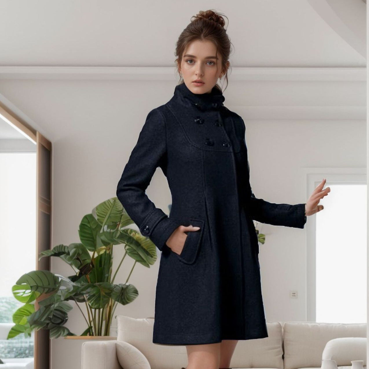 Filomena | Elegantný kabát