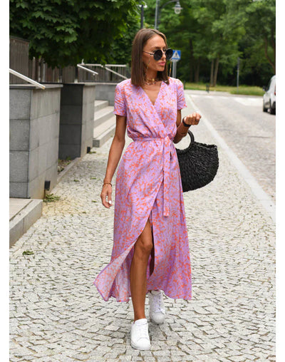 Veronika™ | Elegantné Šaty s V-výstrihom
