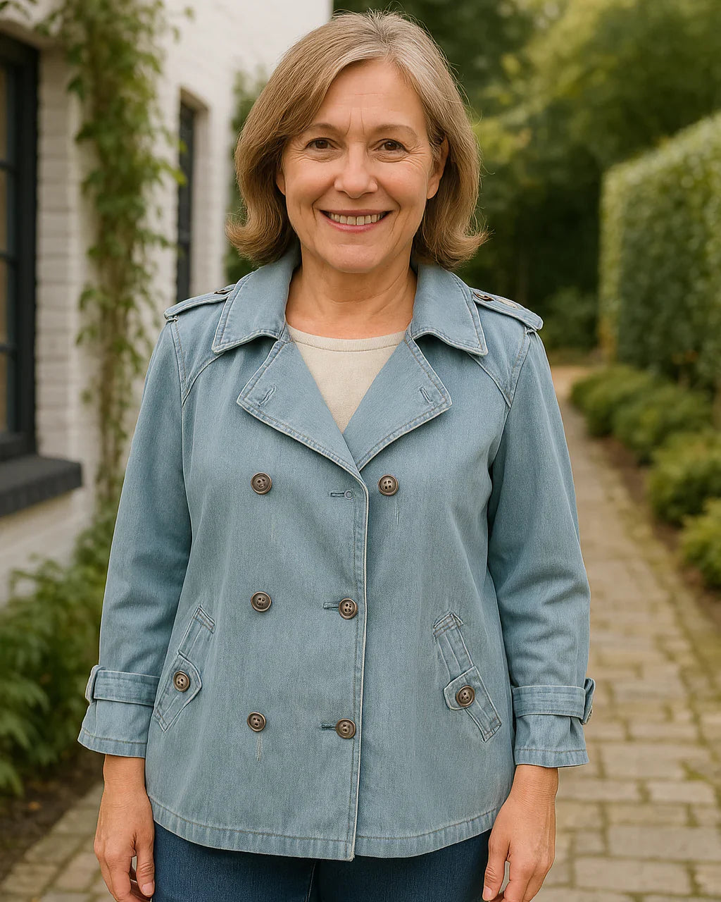 Birthe - Prémiová exkluzívna denimová bunda