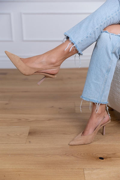 Andrea™ | Nude Slingback Lodičky