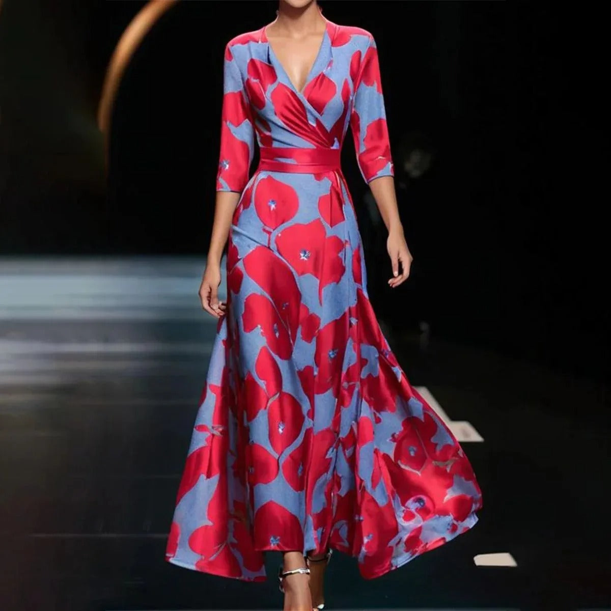Gabriela™ | Elegantná Kvetinová Šaty