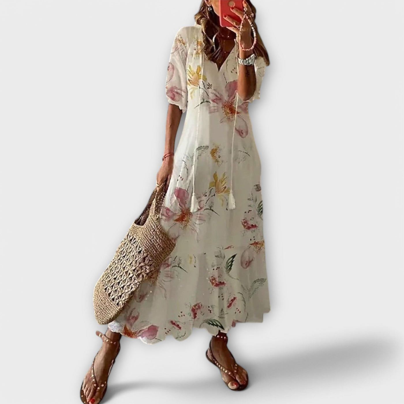 Ginabra™ | Boho maxi šaty 