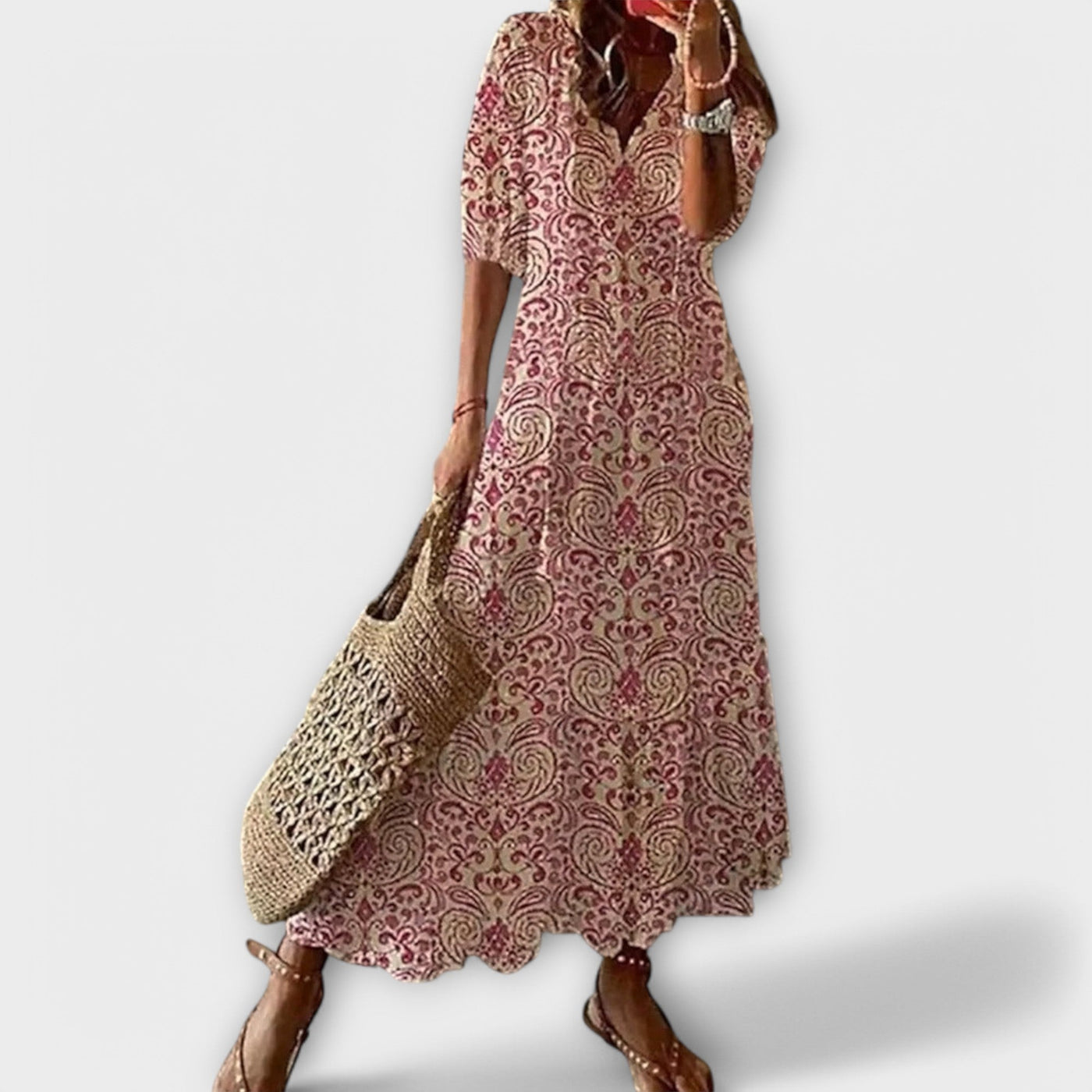 Ginabra™ | Boho maxi šaty 