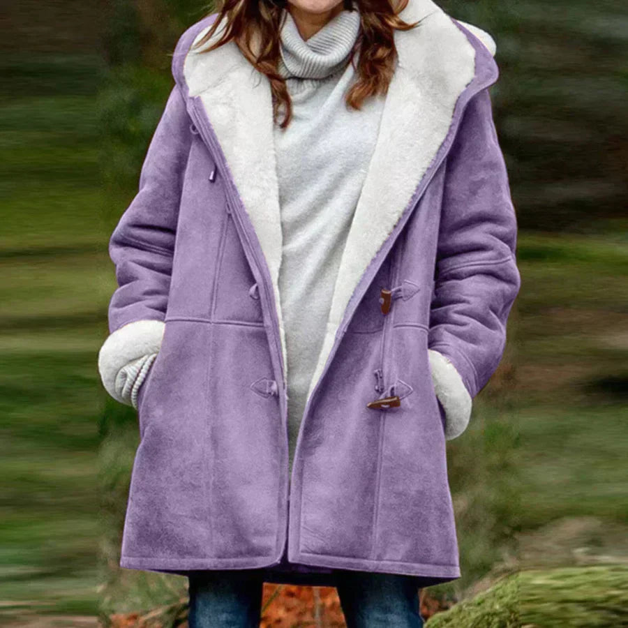 Adela™ | Elegantný Vlnený Kabát