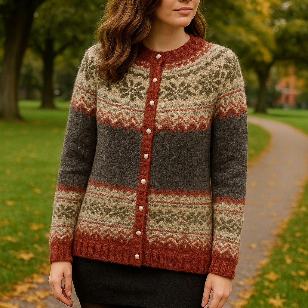 Sabina™ | Retro Sveter v Štýle Vintage